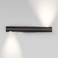 Настенный светодиодный светильник в стиле минимализм 40161 LED чёрный жемчуг