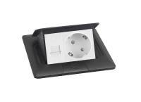 Выдвижной блок на 3 модуля, антрацит