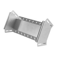 Угол вертикальный внешний 45 градусов Стандарт INOX (AISI 304) 500х100 Промрукав