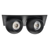 i5277272 Светильник INTERO LED 9W*2 850LM*2 24G ЧЕРНЫЙ 3000K (217527+217072+217072)