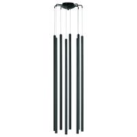 L8T747437 Люстра TUBO LED 40W 2400LM 25G ЧЕРНЫЙ 3000K (574737+747437 (8шт)