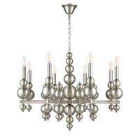 8107/8 MODERNI LN25 122 никель, металл Люстра Е14 8*40W 220V NANA