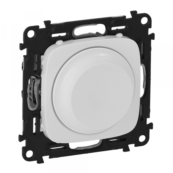 Legrand Valena ALLURE DIY Бел Светорегулятор поворотный  300Вт  универсальный  без нейтрали