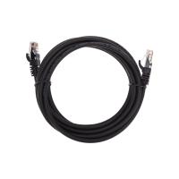 Патч-корд U/UTP, CAT 6, RJ45-RJ45, 26AWG, LSZH, черный, 3м REXANT
