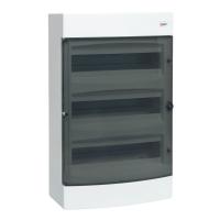 Щит распределительный навесной "Unix" прозрачная дверь 3х18 модулей IP41 EKF PROxima