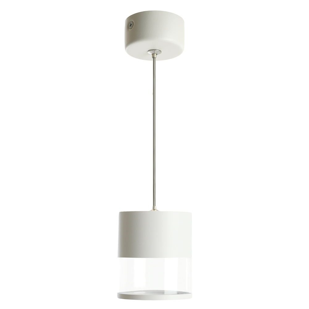 Светильник потолочный Feron HL4548 HALO levitation на подвесе GX53 12W 230V, белый 85*80 FERON HL4548