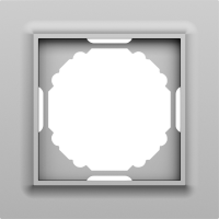 Рамка 1-я, Wave сталь, серия A07