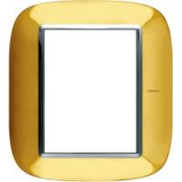 BT Axolute Золото Рамка 3+3 мод эллипс