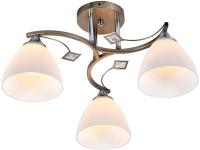 Люстра E27*60W МатЗолото/Хром ?470*260 (в коробке 6 шт)