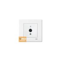 90960010 Розетка ТВ оконечная белая VIKO KARRE