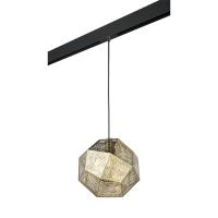 PRO724112 Светильник д/1-фазн трека FERMO 1х40W E27 ЗОЛОТО/ЧЕРНЫЙ (724112+595007)