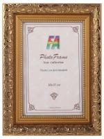 Фоторамка FA Садко 10х15 пластиковая семейная цвет золотой гобелен