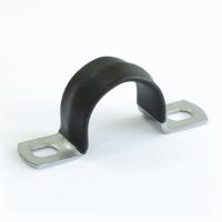 Скоба металлическая двухлапковая с полимерным покрытием СМД-П d19-20 мм (100шт/600шт уп/кор) Промрукав