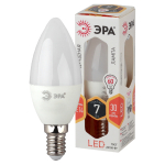 Лампочка светодиодная ЭРА STD LED B35-7W-827-E14 E14 / Е14 7Вт свеча теплый белый свет
