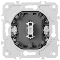 Механизм кнопки звонка 1-но клавишный, 1н.о. 10A 250В~, серия DA