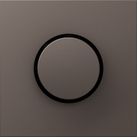 Накладка для светорегулятора поворотного, мокко, серия S08