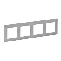 Legrand Valena LIFE Алюминий Рамка 4-ая