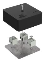 Коробка огнестойкая для кабель-канала 40-0450-FR2.5-6 Е15-Е120 RAL9005 75х75х30 (87 шт/кор) Промрукав