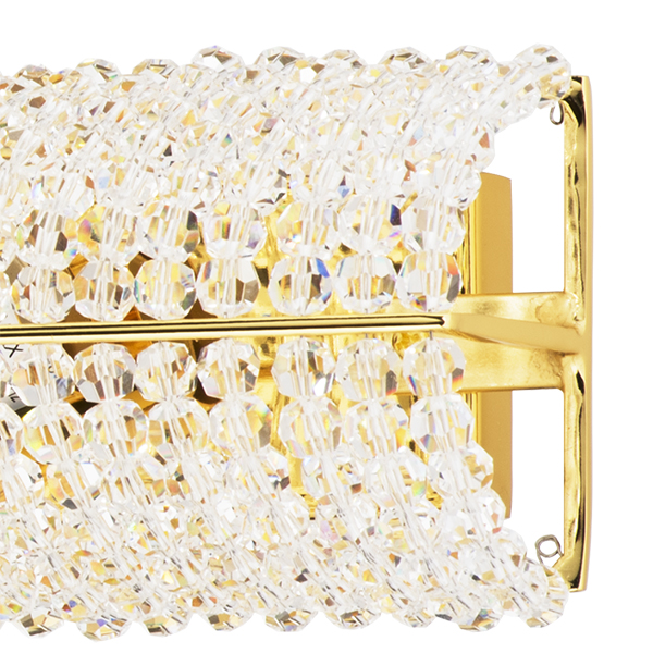 704642 Бра зерк. MONILE 4х40W E14 24K ЗОЛОТО