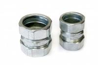 Адаптер цанговый (труба-труба) из оцинкованной стали d40мм IP43 (4 шт/уп) Промрукав