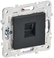 SKANDY Розетка компьютерная RJ45 кат.5E SK-K01G графит IEK