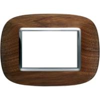 BT Axolute Орех Рамка 3 мод эллипс