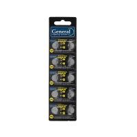 Батарейка  GBAT-LR44 (AG13)   кнопочная щелочная 10pcs/card (10/200/4000)