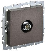 BRITE Розетка TV оконечная РТВ11-0-БрТБ темная бронза IEK