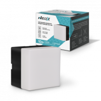 Светильник-коннектор квадратный ДБО-КВ-LINE 10Вт 230В 6500К черный NEOX