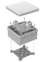 Коробка огнестойкая для о/п двухкомпонентная 60-0300-FR6.0-4 Е15-Е120 RAL7035 100х100х50 (14 шт/кор) Промрукав