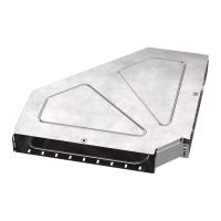 Угол горизонтальный 90 градусов с крышкой Стандарт 500х80 Промрукав