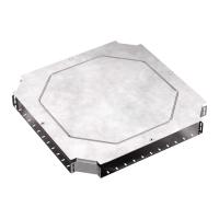 Ответвитель Х-образный с крышкой Стандарт 600х80 Промрукав