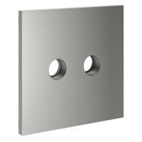 Накладка для розетки телевизионной оконечной TV+SAT, S70 (сталь)