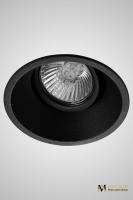 Поворотный встраиваемый точечный светильник AM Group AM167 BK