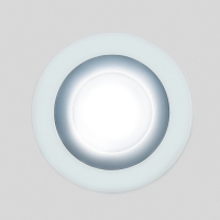 S340/4+3 белый/теплый (3 режима) круглый без стекла (D110/A85)