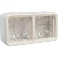 Legrand Plexo Белый Монтажная коробка 2-ая для наружного монтажа горизонтальная IP55