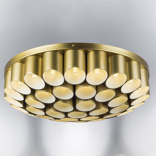 720402 Люстра SIENA 40х40W G9 ЗОЛОТО/БЕЛЫЙ