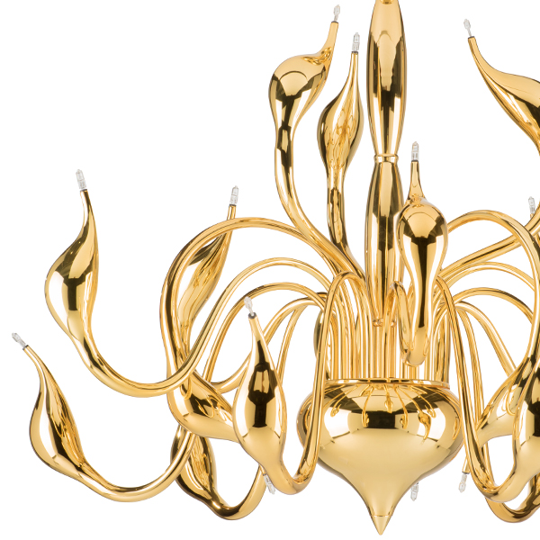 751182 Люстра потол Cigno collo 18х20W G4 ЗОЛОТО