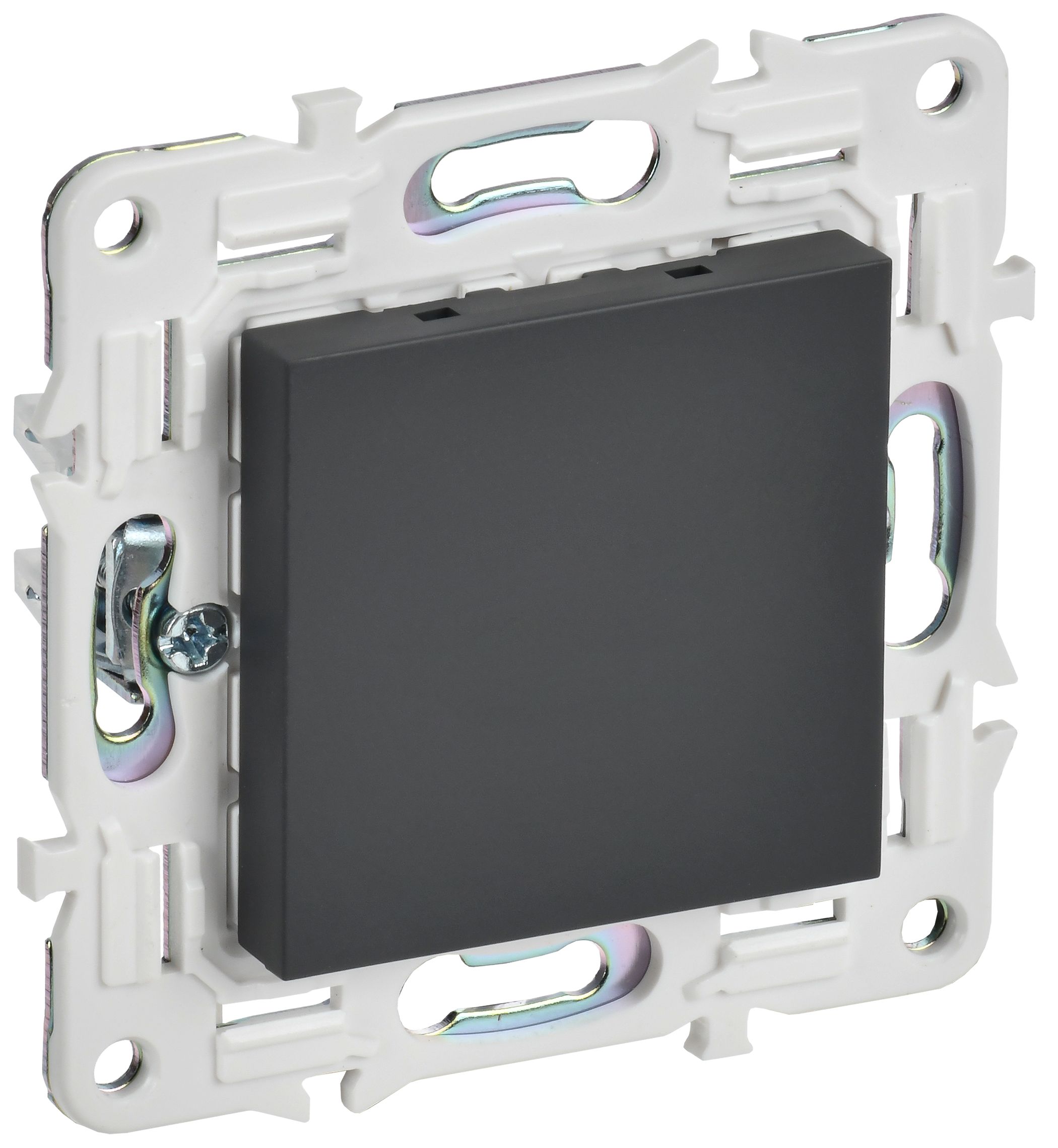 SKANDY Заглушка с суппортом SK-C01G графит IEK