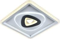 Светильник LED MDL81077/500B БЕЛЫЙ 110W+16W 490*490*65 Диммер 3000-6500К Подсветка RGB ПДУ