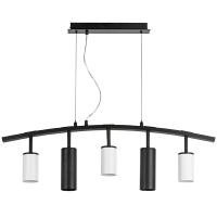 LR735363872 Люстра RULLO 5х50W GU10 ЧЕРНЫЙ/БЕЛЫЙ (571735+214436-3+214487-2)
