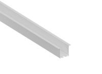 Врезной алюминиевый профиль,  47,2х35х3000. Цвет: белый ,Серия:DN8ALE