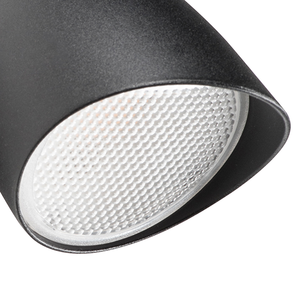 374147 Светильник DIVA LED 5W 200LM 60G ЧЕРНЫЙ 4000K IP54