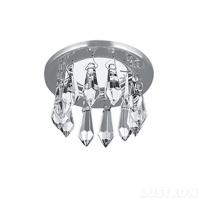 PT001 Светильник Gauss Brilliance  Кристалл/Хром  Gu5.3 1/30