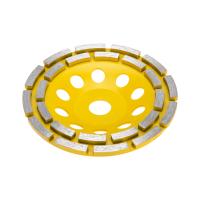 Чашка алмазная шлифовальная, двухрядная, 150х22,2мм KRANZ