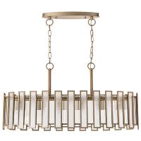 712162 Люстра AGAVE 6х40W E27 ШАМПАНЬ/ПРОЗРАЧНЫЙ