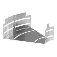 Угол горизонтальный изменяемый 0-45 градусов Стандарт INOX (AISI 304) 200х80 Промрукав