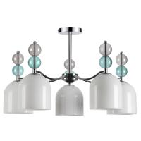 5235/5C MODERNI LN23 101 хром Люстра потолочная E27 5*40W 220V GILLIAN