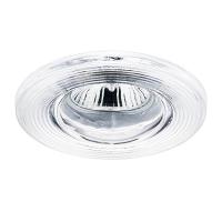 006880 Светильник DIFESA PIANO CR MR16 IP44 БЕЛЫЙ/ПРОЗРАЧНЫЙ