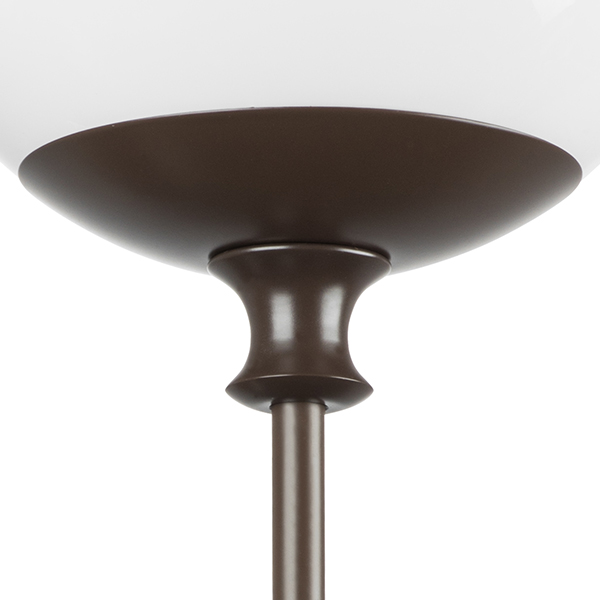 813617 Бра GLOBO 1х40W E14 umber/white